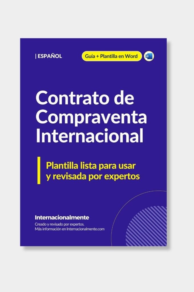 Contrato de compraventa internacional (Manual y Plantilla)